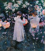 John Singer Sargent Carnation Lily Lily Rose oil